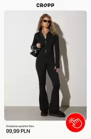Cropp gazetka tydzień 39 Strona 3: Ocieplane spodnie flare Cropp €99,99
