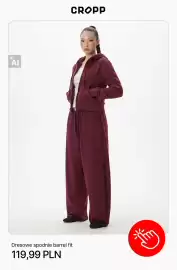 Cropp gazetka tydzień 39 Strona 7: Dresowe spodnie barrel fit Cropp €119,99