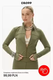 Cropp gazetka tydzień 39 Strona 8: Ocieplana rozpinana bluza ze stójką Cropp €99,99