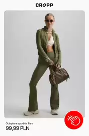 Cropp gazetka tydzień 39 Strona 9: Ocieplane spodnie flare Cropp €99,99