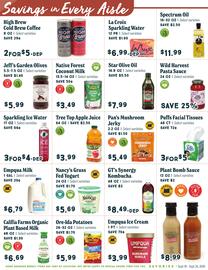 Market of Choice weekly ad week 38 Page 8: Star olive oil €7,99, Pan's Mushroom Jerky €5,49