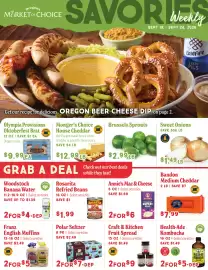 Market of Choice weekly ad week 38 Page 1: Polar Seltzer €7,00, Olympia Provisions Oktoberfest Brat €9,99