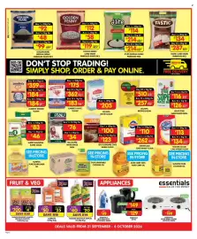 Shoprite catalogue Page 2: TASTIC LONG GRAIN PARBOILED RICE €134,00, Econo Pak Class 1 Golden Delicious Apples €40,00