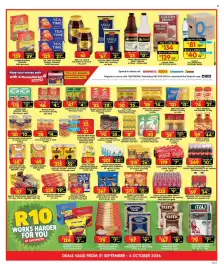 Shoprite catalogue Page 3: Kitchen Pride Iodated Table Salt €67,00, Doritos Flavoured Corn Chips €367,00
