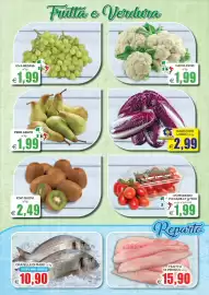 Volantino SuperOne Pagina 2: Radicchio Lungo €2,99, Pere Abate €1,99