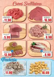 Volantino SuperOne Pagina 3: Spezzatino di tacchino €9,90, Fettine di noce di scottona €16,90