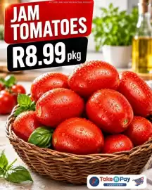 Take 'n Pay catalogue Page 14: Jam Tomatoes €8,99