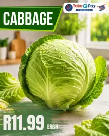 Take 'n Pay catalogue Page 17: Cabbage €11,99, Cabbage €11,99