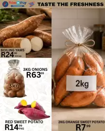 Take 'n Pay catalogue Page 22: Potato & Onions €120,00