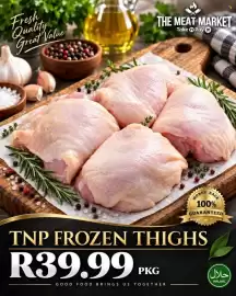 Take 'n Pay catalogue Page 36: Supreme Chicken Crumbed Schnitzel or Strips €169,99