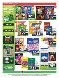 Spar catalogue Page 12: Manhattan Marshmallows Pink and White €39,99, Simba Potato Chips Assorted €32,00