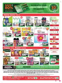 Spar catalogue Page 13: Handy Andy Glass, Multisurface or Cream Spray Assorted €39,99, Finish Quantum Tabs Assorted €219,99