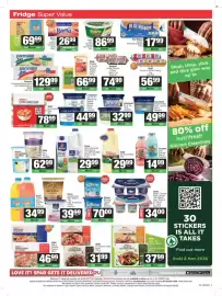 Spar catalogue Page 4: Clover Ultra Pasteurised Full Cream or Low Fat Fresh Milk €29,99, SPAR Feta Assorted €62,99