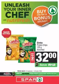 Spar catalogue Page 7: Simba Potato Chips Assorted €32,00