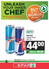 Spar catalogue Page 9: Red Bull Energy Drink €44,00