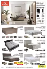 Sconto leták Strana 15: Postel JIMENEZ s matrací a úložným prostorem €15.999,00, Postel OMAHA €12.999,00