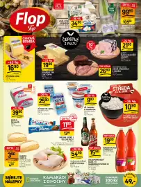 Flop leták týden 39 Strana 1: Král Sýrů Hermelín 120g, vybrané druhy €34,90, DOBRÝ VÝBĚR VÍNO PRÉMIUM vybrané druhy €99,90