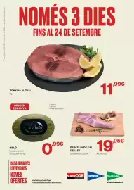 Catálogo Hipercor Página 1: Origen - meló €0,99, Espatlla de xai de llet €19,95