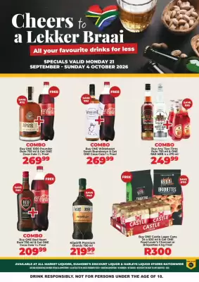 Diamond Discount Liquor (valid until 4-10)