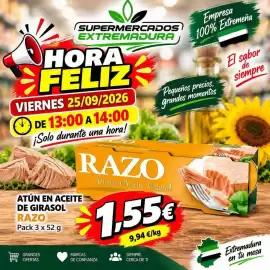 Folleto Supermercados Extremadura Página 1