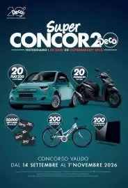 Volantino Deco Supermercati Pagina 2: Deco 2006-2026 Da 20 anni la tua scelta quotidiana Super CONCOR 2 Deco FESTEGGIAMO I