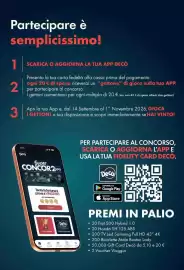 Volantino Deco Supermercati Pagina 3: Partecipare è semplicissimo! 1 2 3 SCARICA O AGGIORNA LA TUA APP DECÒ Presenta la tua