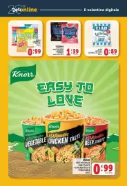 Volantino Deco Supermercati Pagina 33: Dietorelle caramelle zero zucchero €1,39, Giulia caramelle vari tipi €0,99