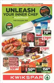 KwikSpar catalogue Page 1: Your Butcher by SPAR Rooiberg Boerewors €109,99, Coca-Cola Regular €50,00