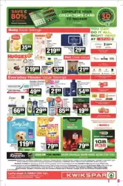 KwikSpar catalogue Page 4: Sunlight Hand Washing Powder Assorted €79,99, Comfort Fabric Conditioner Poach Assorted €85,00