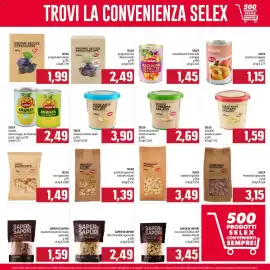 Volantino Emisfero Pagina 11: SELEX frutta secca mista tostata e salata €2,69, Saper di sapori noci chandler sguisciate €2,49