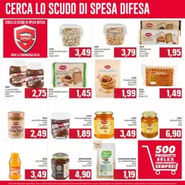 Volantino Emisfero Pagina 12: Selex Natura Chiama farro soffiato biologico €1,19, SELEX Pancake classico €1,99