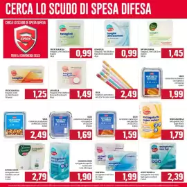 Volantino Emisfero Pagina 18: SELEX tovaglia in carta rotolo €2,49, Tovaglioli Casa Bella €0,99