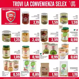 Volantino Emisfero Pagina 5: Selex piselli medi, fini lessati €0,99