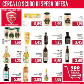 Volantino Emisfero Pagina 6: SELEX olio extra vergine di oliva €6,60, Natura Chiama acetodi mele bio €1,59
