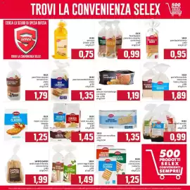 Volantino Emisfero Pagina 9: Grissini Selex €1,49, Selex pane maxi sandwich bianco €1,35