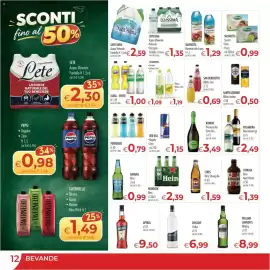 Volantino MerSi Supermercati Pagina 12: Fanta - Sprite €1,00, Schweppes Limone €1,09