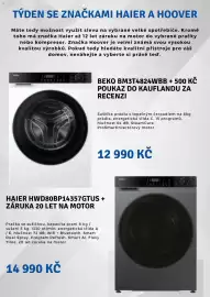 Planeo Elektro leták týden 39 Strana 3: Haier pračka se sušičkou €14.990,00