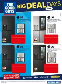 The Good Guys catalogue week 39 Page 4: LG 506L French Door Refrigerator