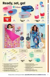 ALDI catalogue Page 7: B.box 2 Compartment Snack Container €9,99, B.box Insulated Snack Container Bag €14,99