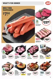 Ritchies catalogue week 39 Page 11: Global Seafoods Cooked & Peeled Prawn Ring €12,90, Australian Pork Belly Rashers €15,99