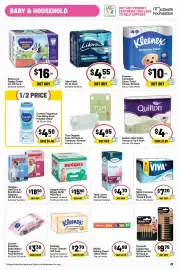 Ritchies catalogue week 39 Page 29: Huggies Baby Wipes Refill €15,90, Kleenex Complete Clean Toilet Tissue €10,00