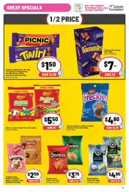 Ritchies catalogue week 39 Page 3: Allen's Freckles €4,80, Doritos Corn Chips Selected Varieties €3,75