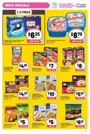 Ritchies catalogue week 39 Page 5: McCain Family Pizza €7,00, Steggles Dino Snacks or Chicken Breast Tenders €10,00