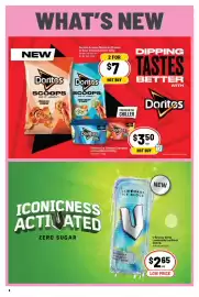 Ritchies catalogue week 39 Page 8: Doritos Scoops Mexican Cheese or Sour Cream & Onion €7,00