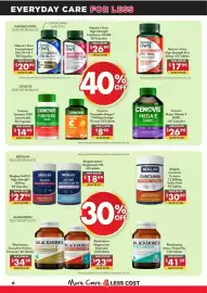 Pharmacy4Less catalogue Page 6: Bioglan CoQ10 High Strength €27,99, Nature's Own High Strength Zinc 30mg €17,99
