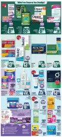 Jean Coutu flyer week 39 Page 3: Dr. Scholl's selected foot care products €11,99, Cetaphil daily facial cleanser €13,99