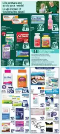 Jean Coutu flyer week 39 Page 4: Sunbeam selected heating pads, Caltrate calcium tablets €13,99