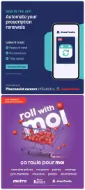 Jean Coutu flyer week 39 Page 9: NEW IN THE APP Automate your prescription renewals Leave it to us! Peace of mind