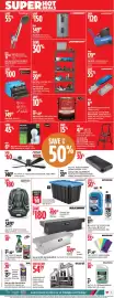 Canadian Tire flyer week 39 Page 3: Mastercraft stackable heavy-duty storage tote €10,00