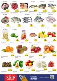 Nesto catalogue Page 4: MON-TUE ONLY MONDAY ONLY 39.99 42.99 AED 33.99 AED 38.99 Kenyan Fresh Mutton Per Kg Pakistani Beef